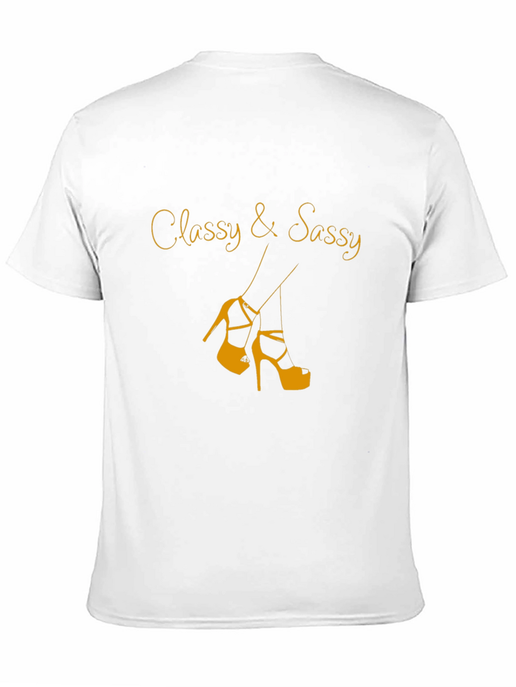 Classy & Sassy Black Graphic Tee