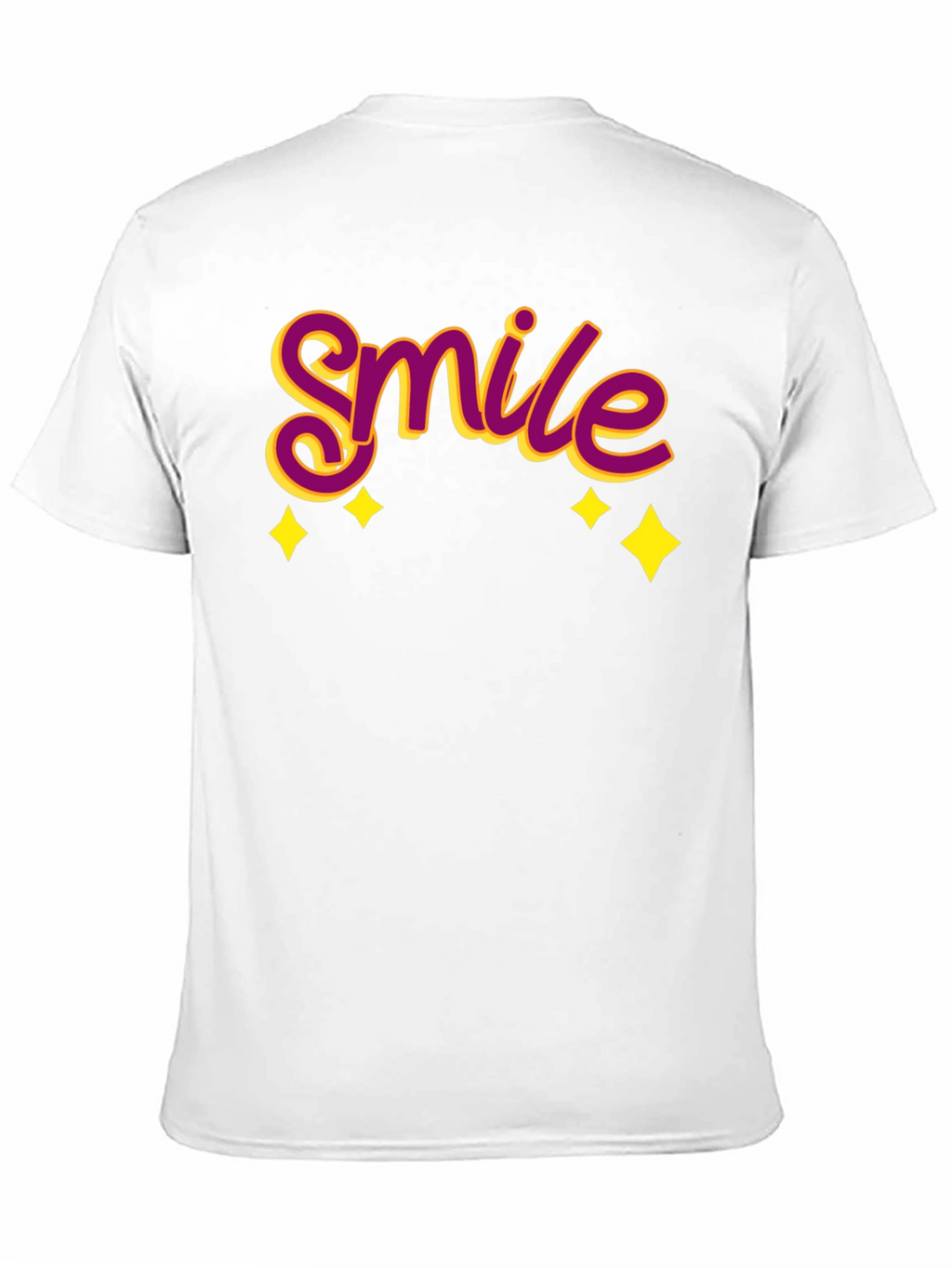 Smile Graphic Black T-Shirt