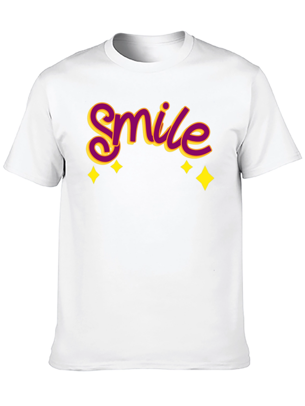 Smile Graphic Black T-Shirt