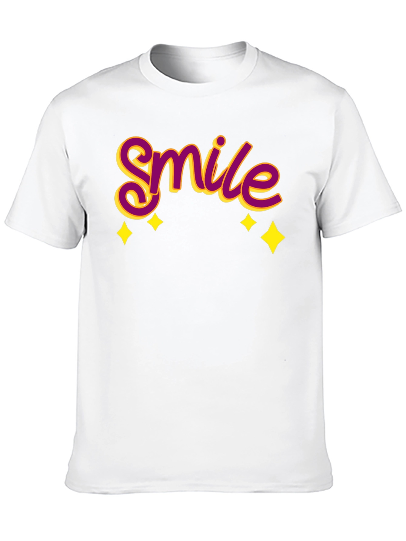 Smile Graphic Black T-Shirt