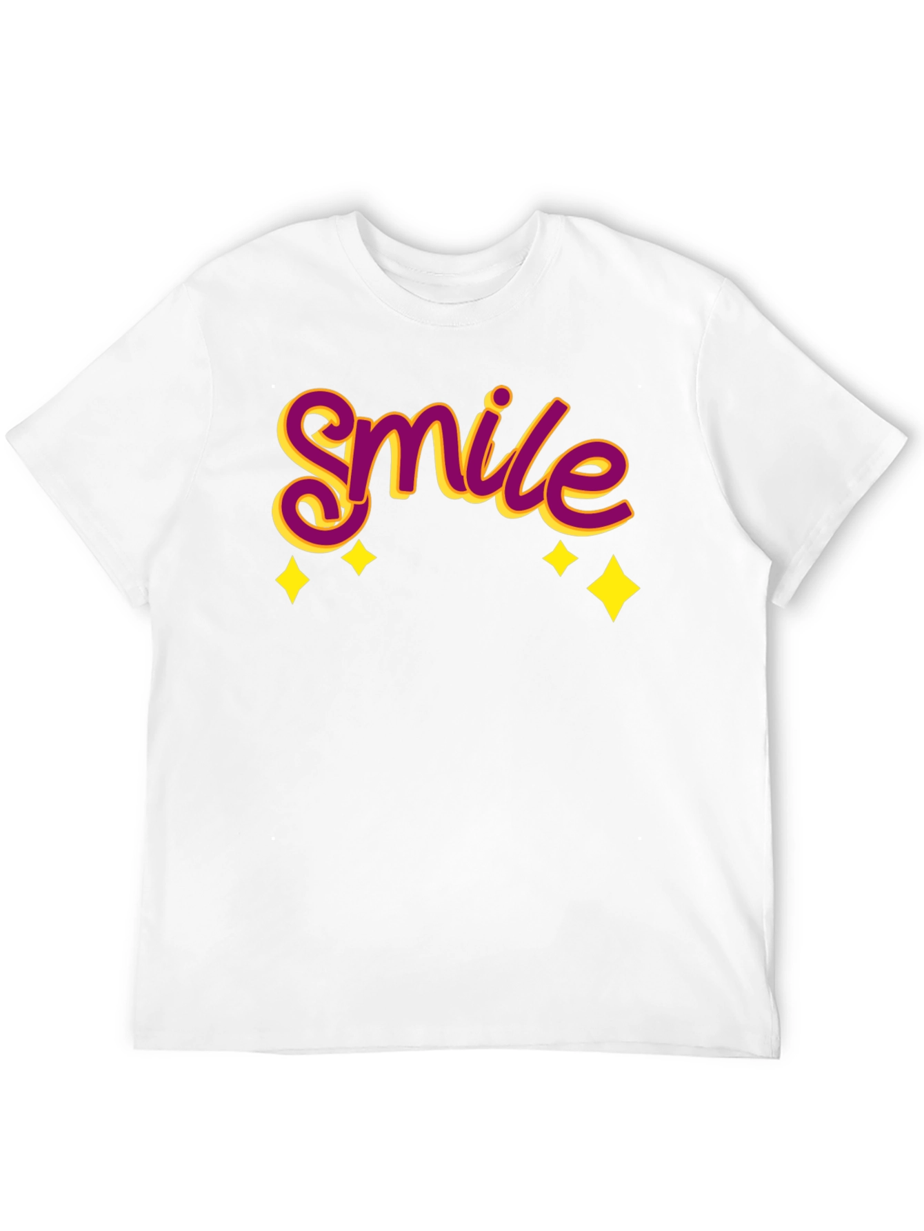 Smile Graphic Black T-Shirt