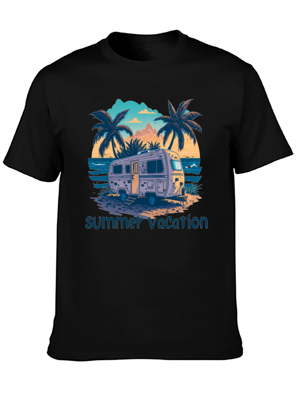 Summer Vacation Camper T-Shirt