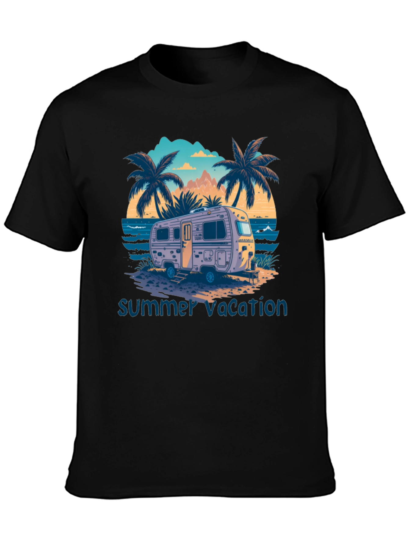 Summer Vacation Camper T-Shirt