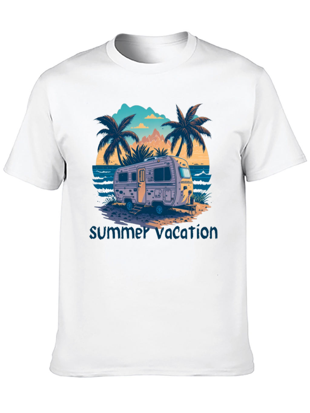 Summer Vacation Camper T-Shirt