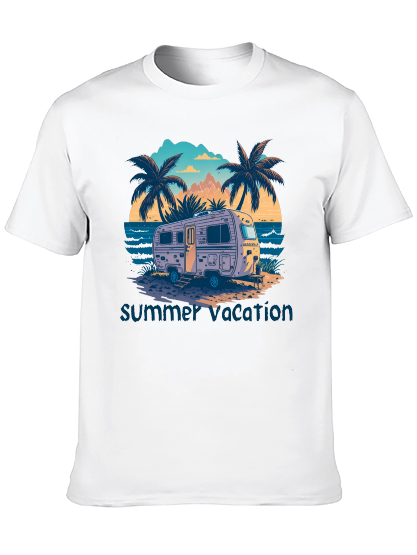 Summer Vacation Camper T-Shirt