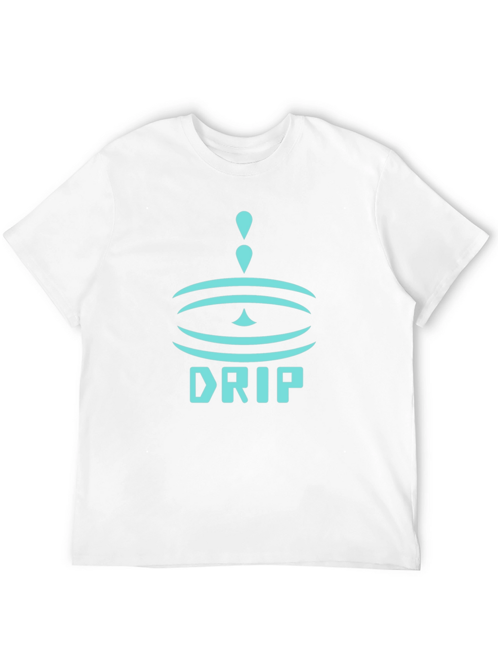 Drip Graphic Black T-Shirt