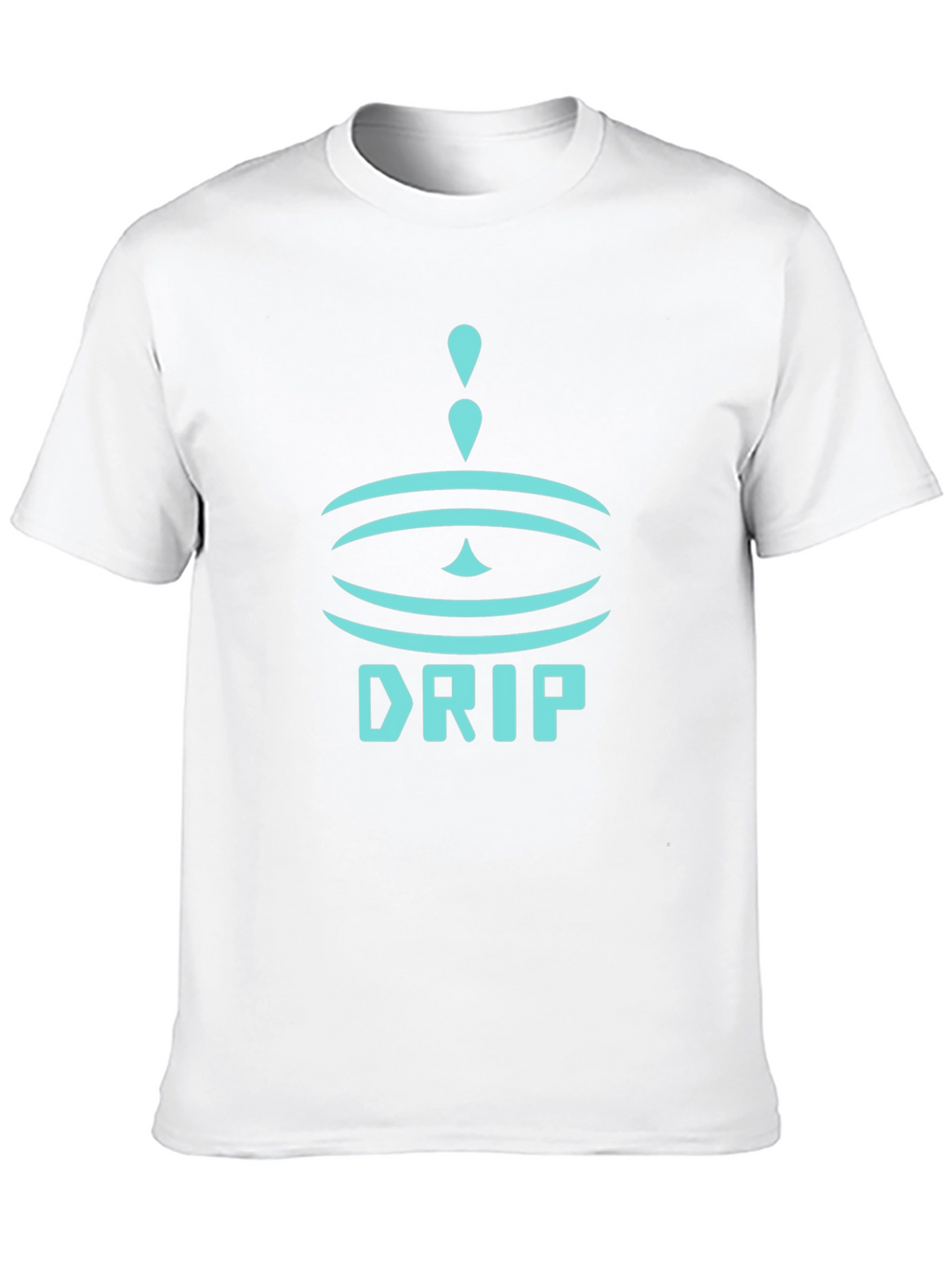 Drip Graphic Black T-Shirt