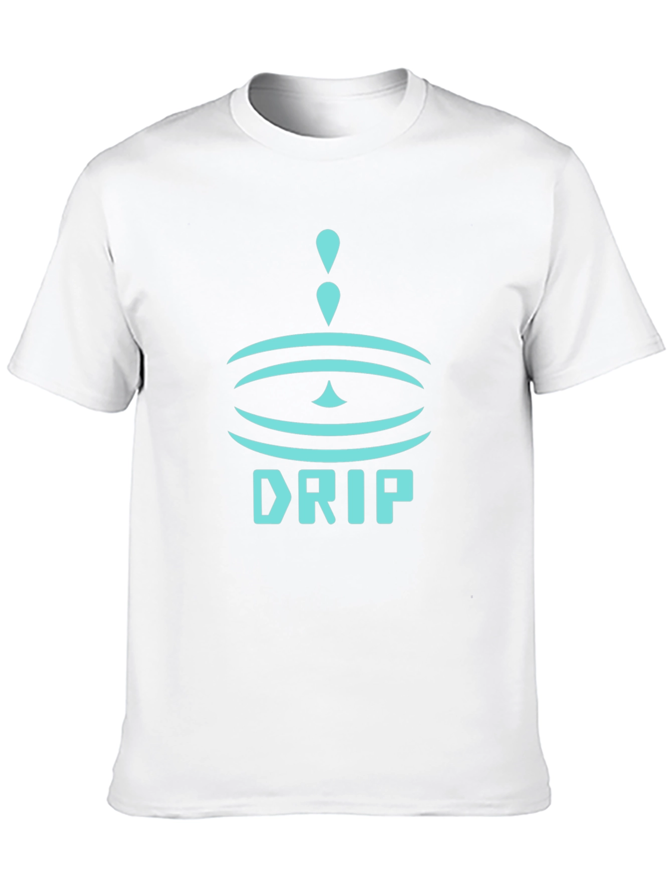Drip Graphic Black T-Shirt