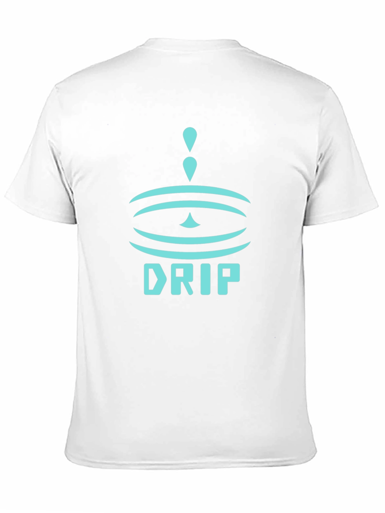Drip Graphic Black T-Shirt