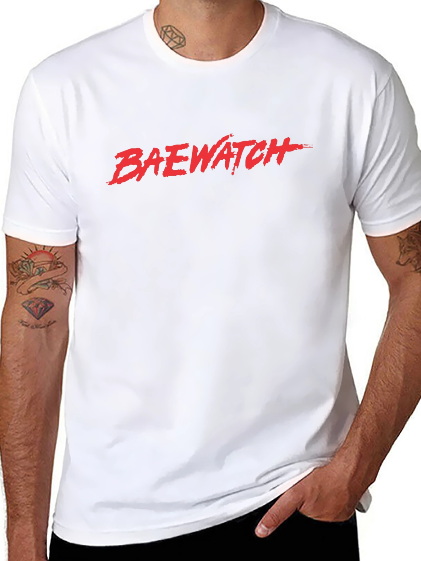 Baewatch Graphic Tee - Classic Style Soft Cotton