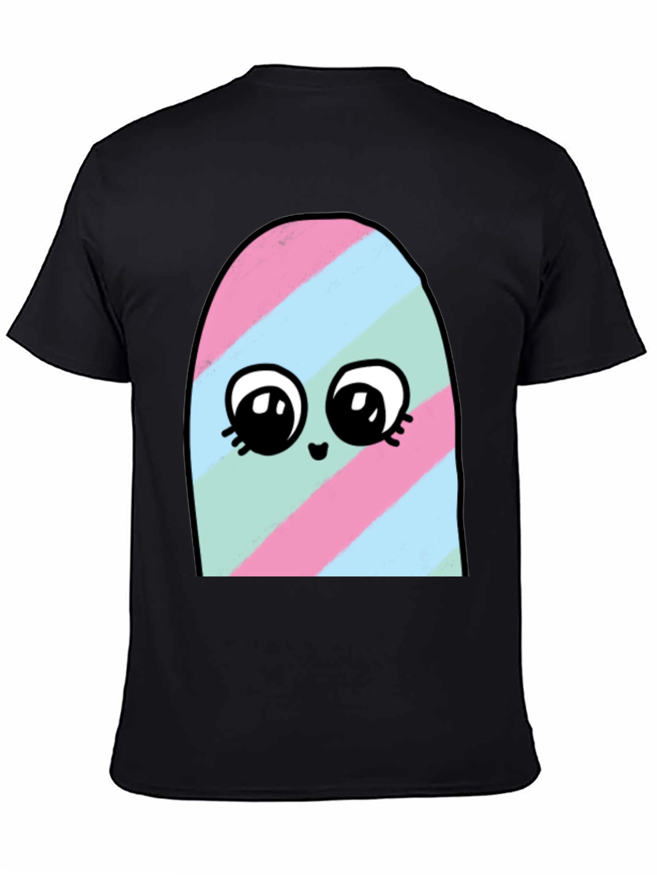 Cute Cartoon Ghost T-Shirt - Soft Cotton Blend