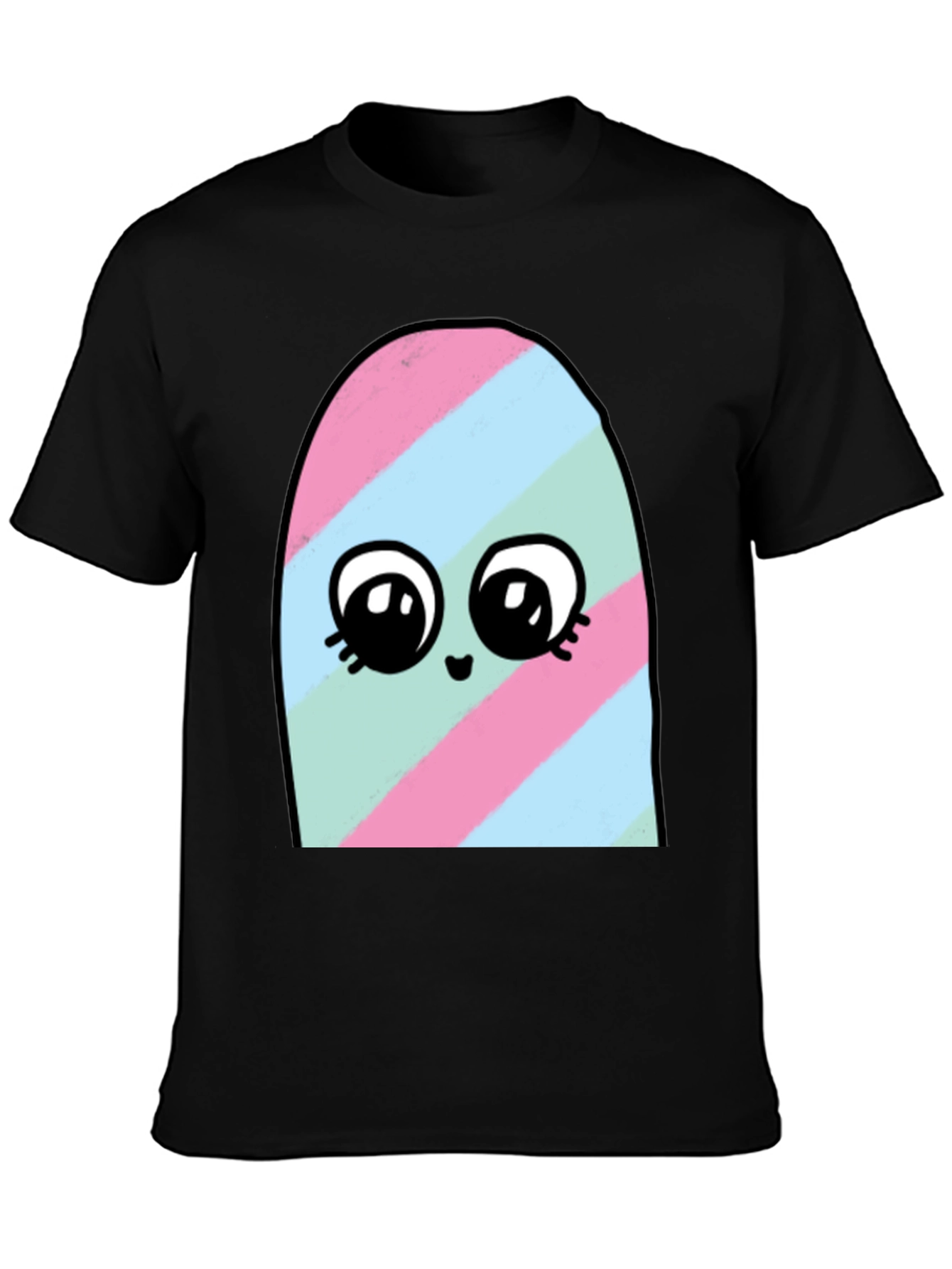 Cute Cartoon Ghost T-Shirt - Soft Cotton Blend
