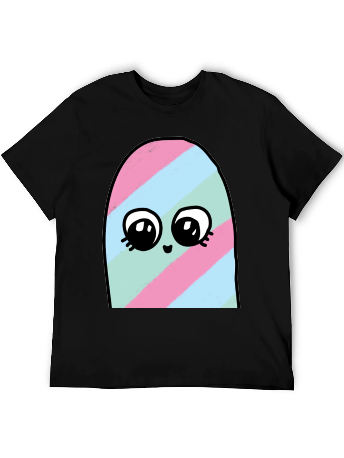 Cute Cartoon Ghost T-Shirt - Soft Cotton Blend