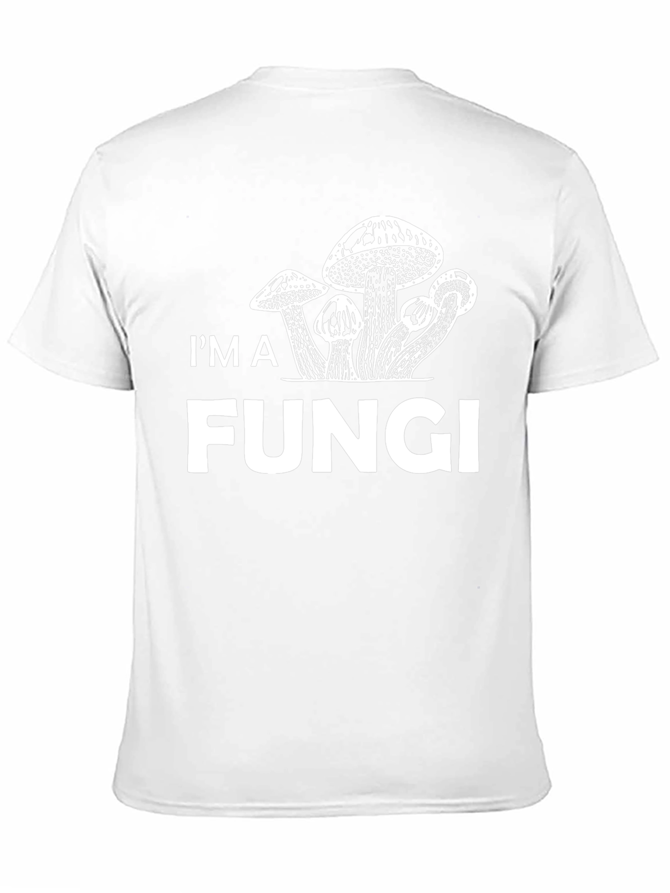 Im A Fungi Graphic Tee - Black Mushroom Humor T-Shirt