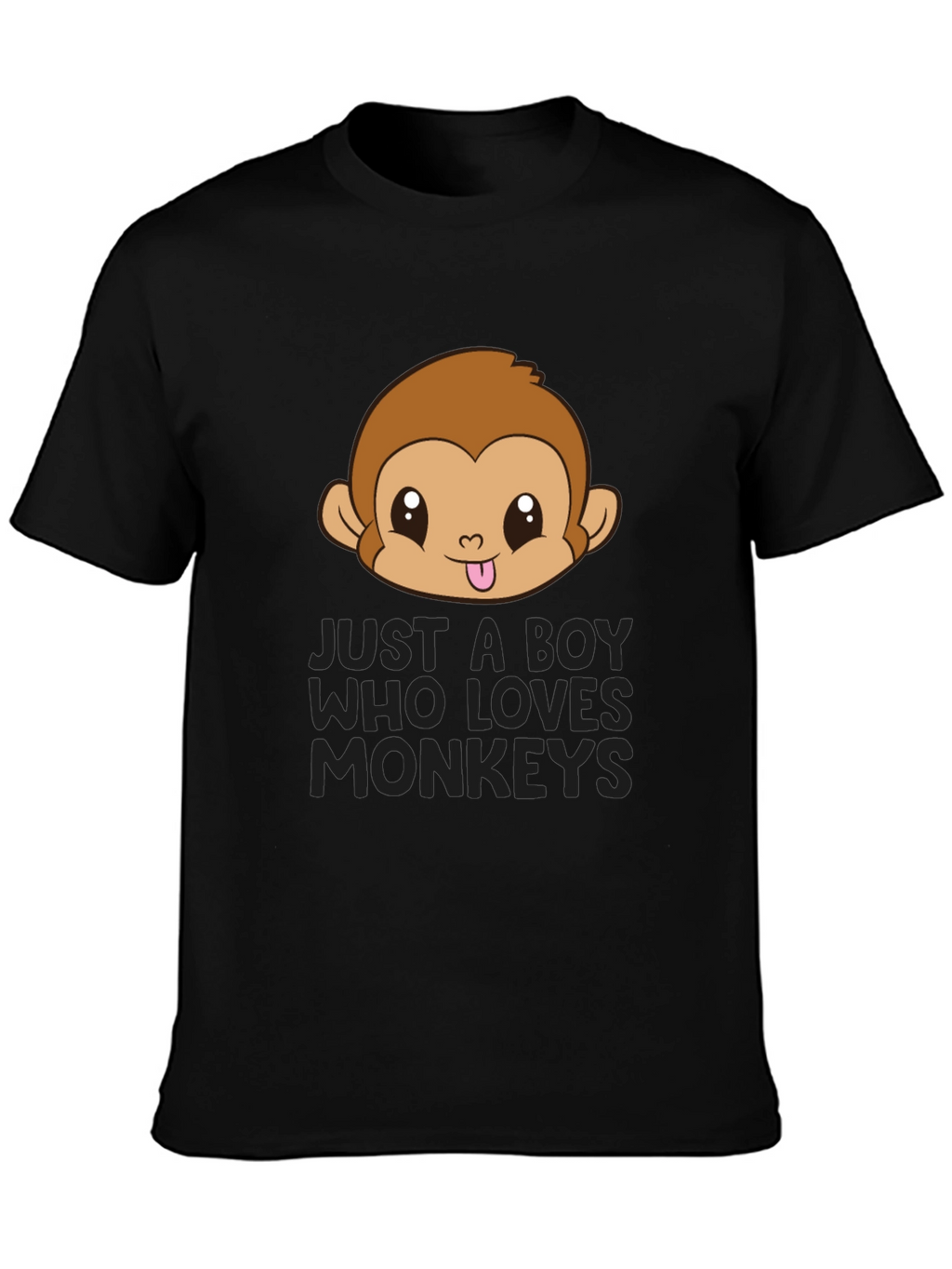 Boys Monkey Lover Graphic Tee