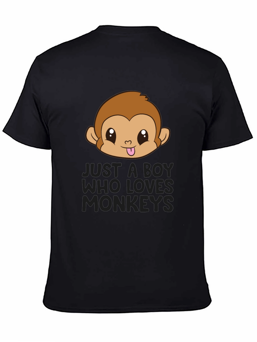 Boys Monkey Lover Graphic Tee