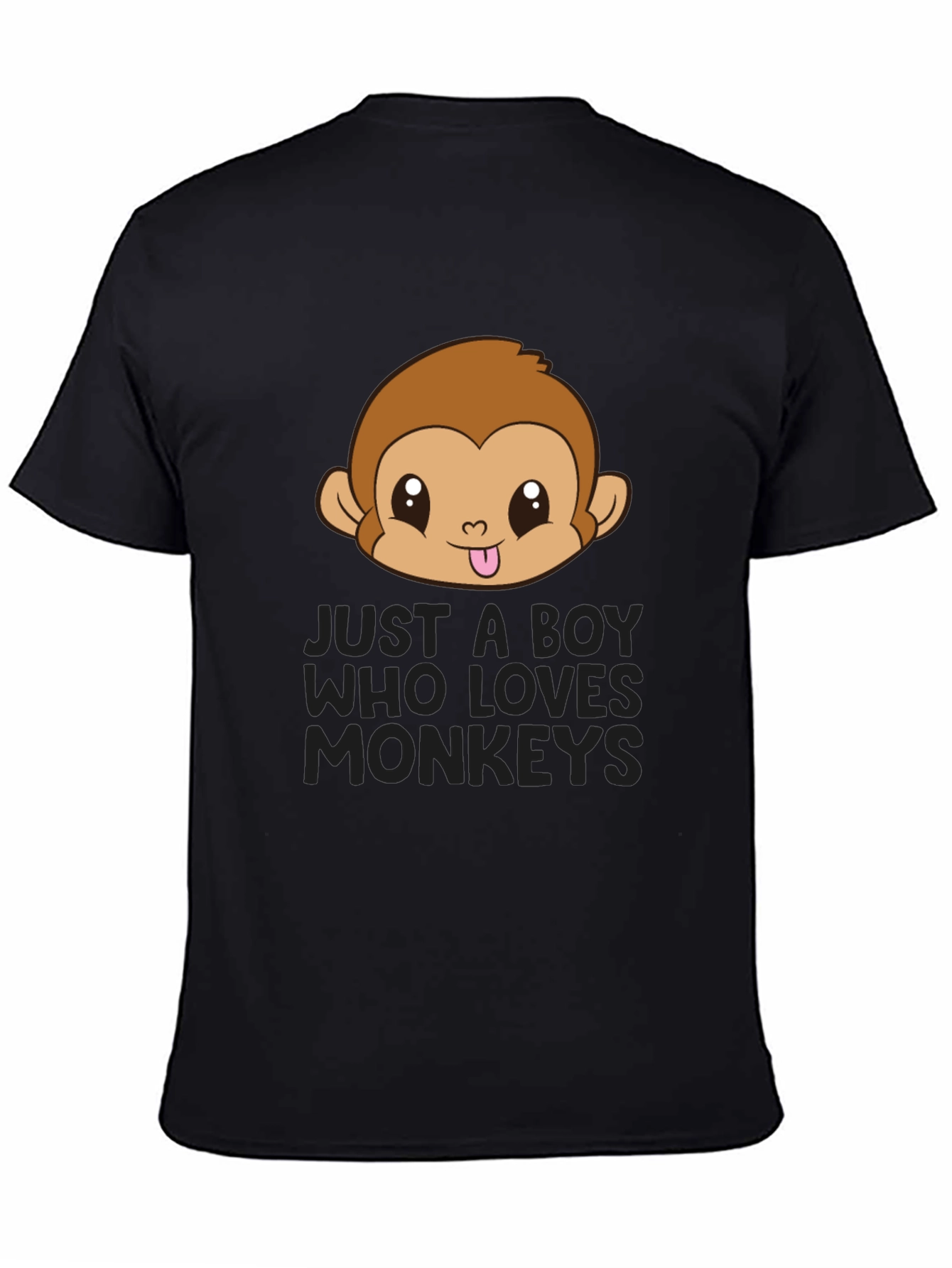 Boys Monkey Lover Graphic Tee
