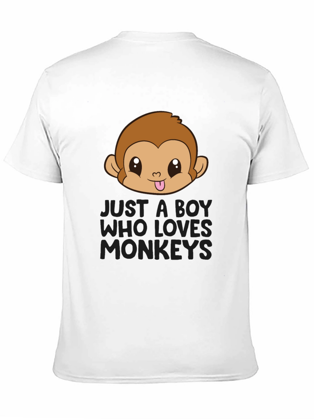 Boys Monkey Lover Graphic Tee