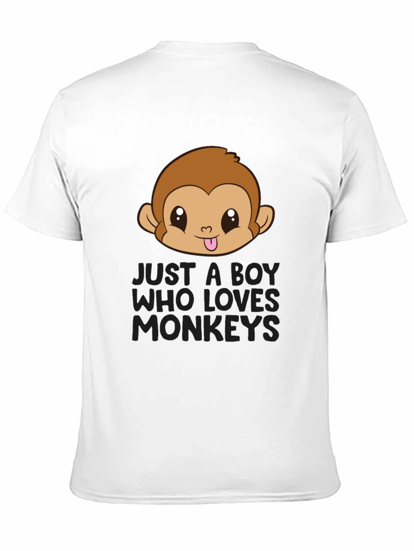Boys Monkey Lover Graphic Tee