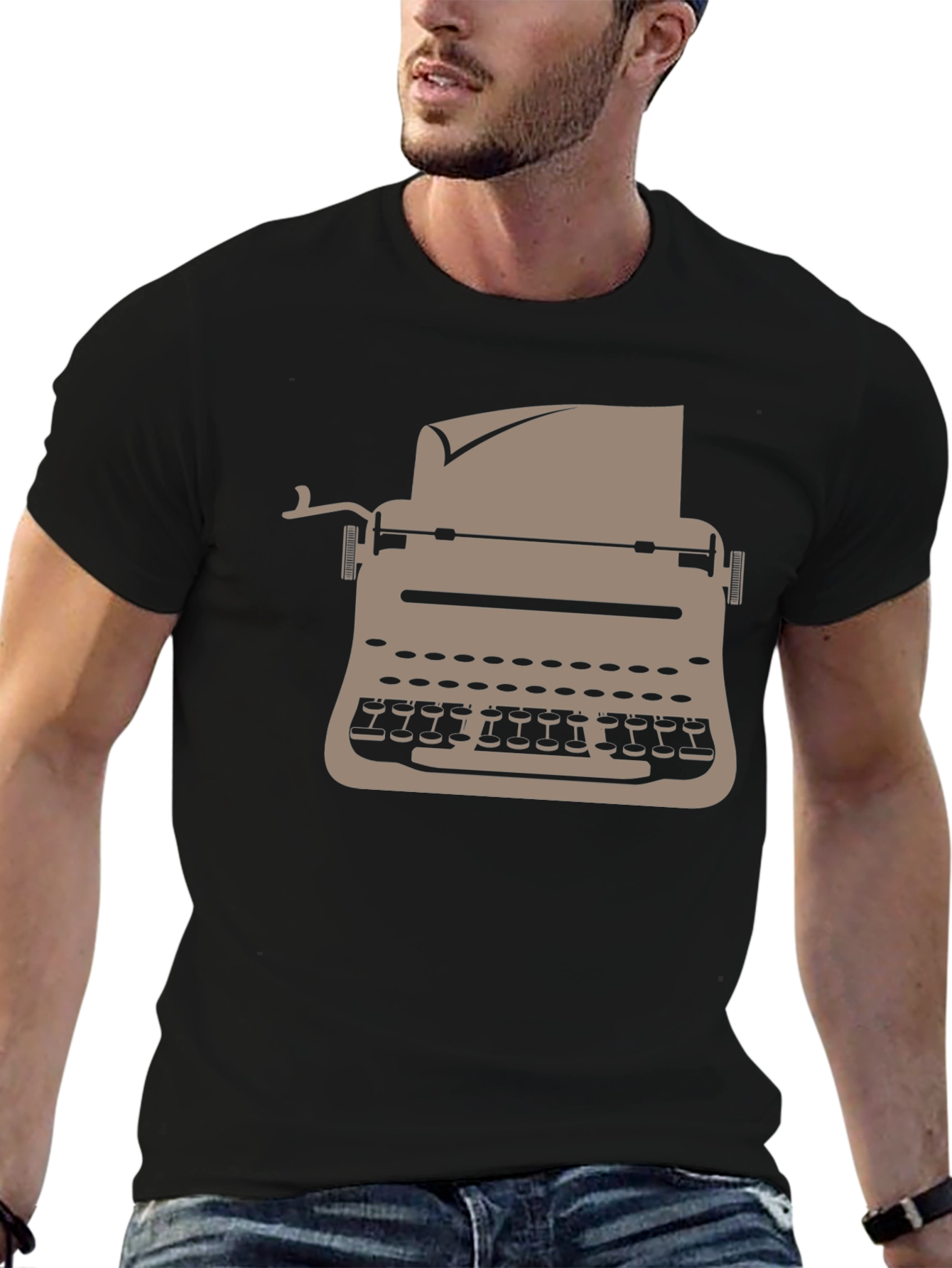 Vintage Typewriter Graphic Tee