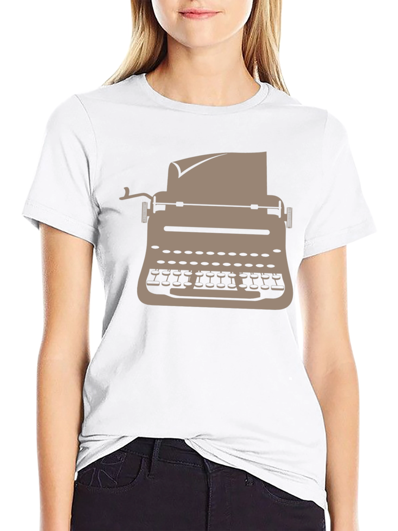 Vintage Typewriter Graphic Tee