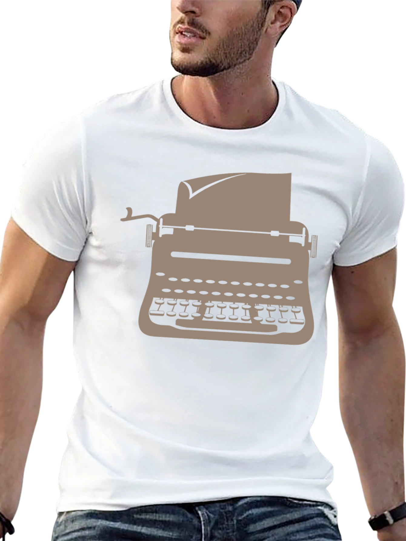 Vintage Typewriter Graphic Tee