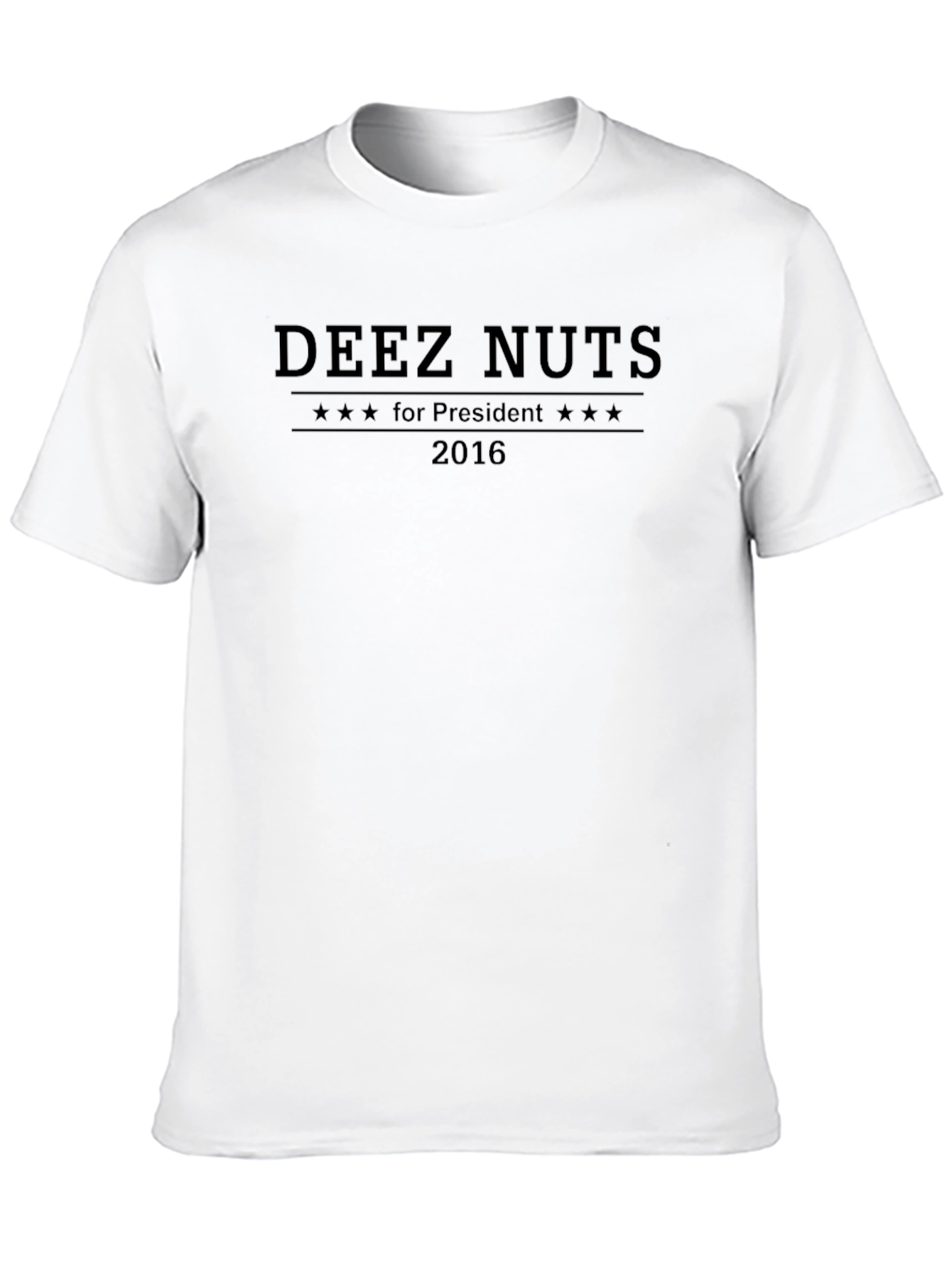 Deez Nuts for President 2016 Black T-Shirt