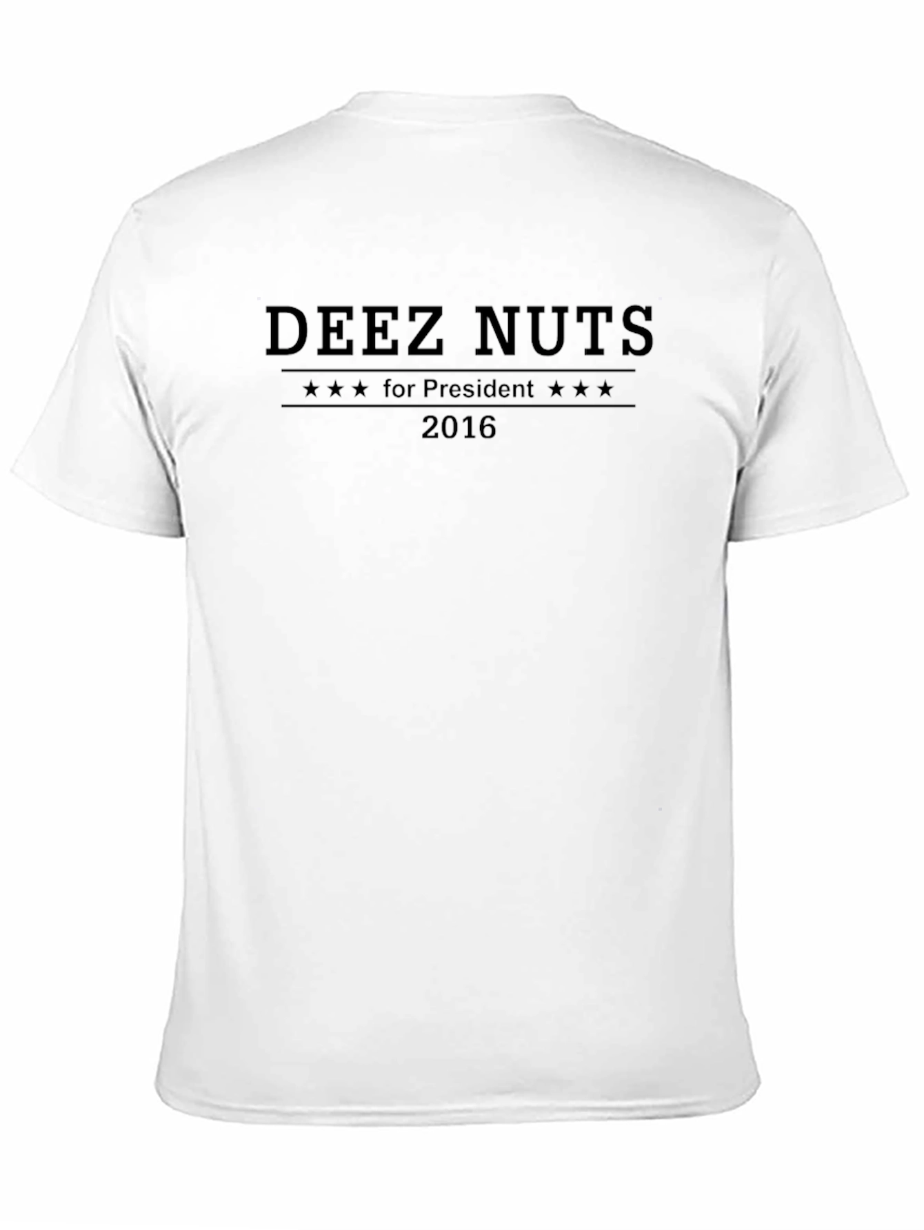 Deez Nuts for President 2016 Black T-Shirt
