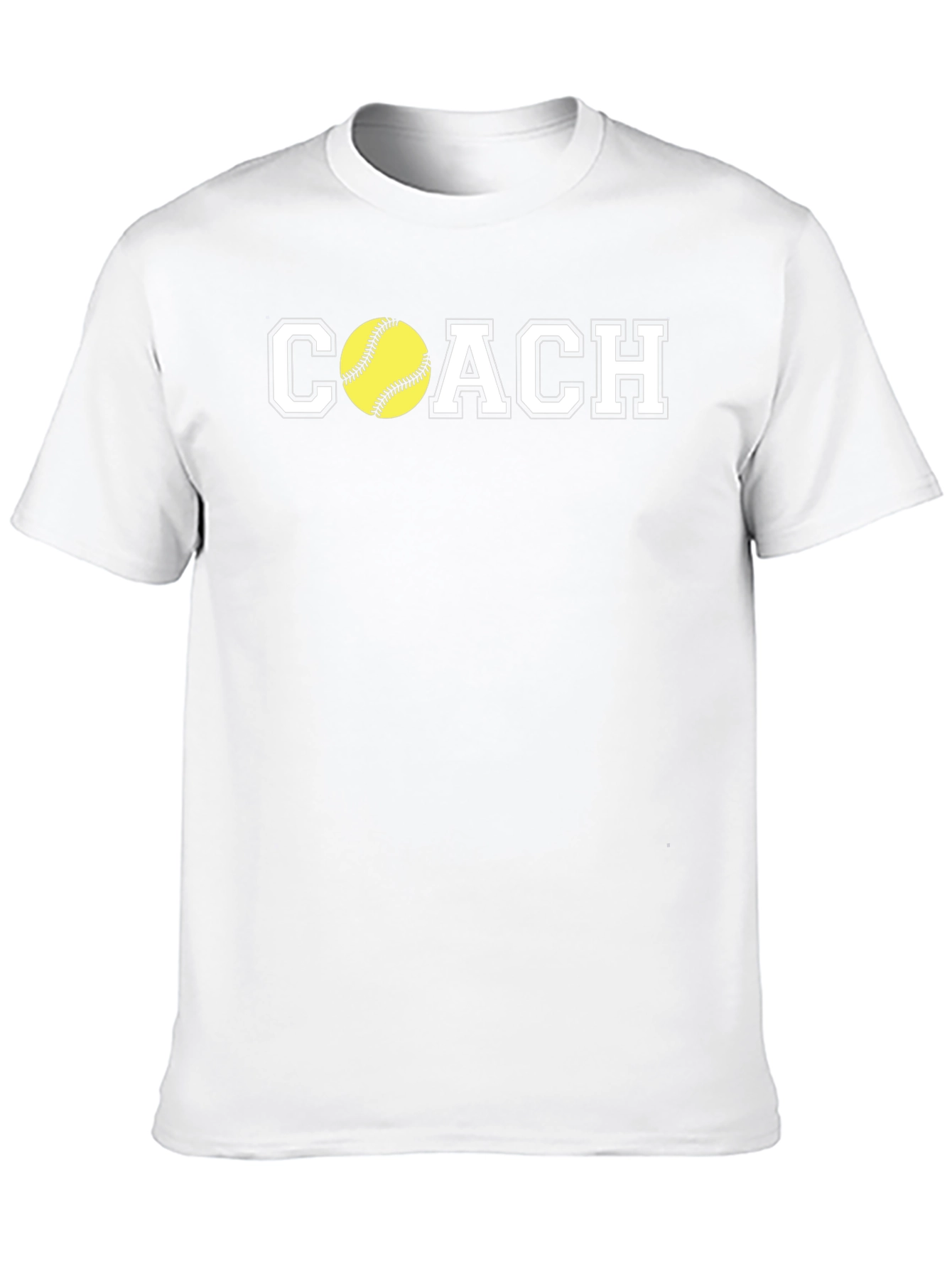 Softball Coach T-Shirt - Sports Tee