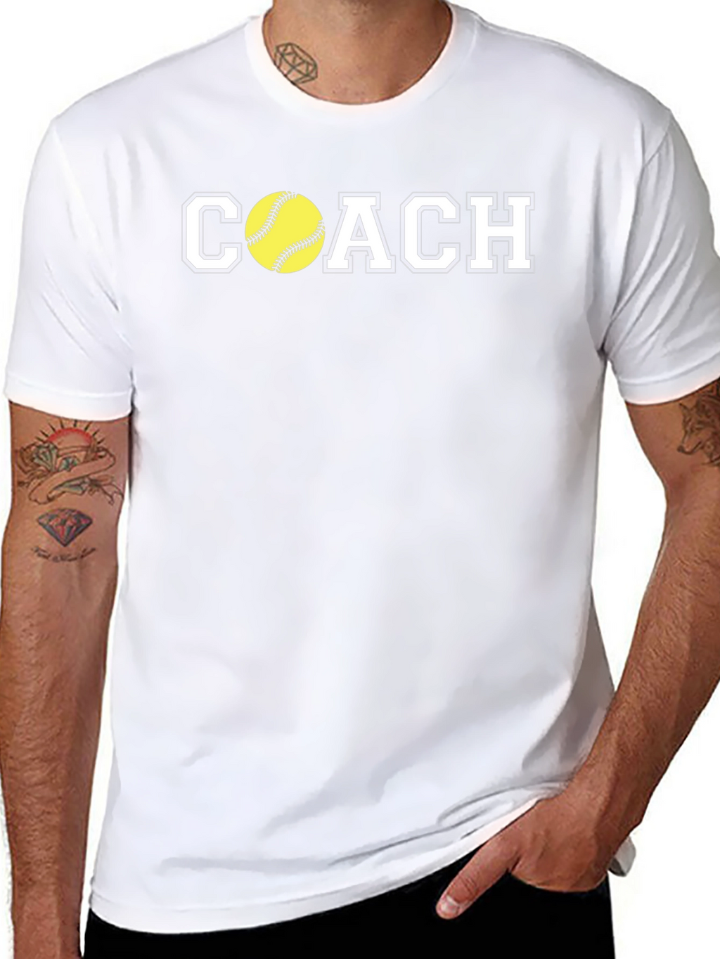 Softball Coach T-Shirt - Sports Tee