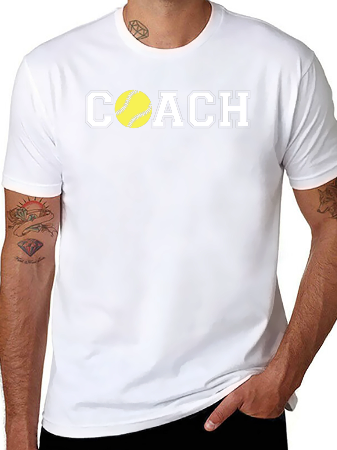 Softball Coach T-Shirt - Sports Tee