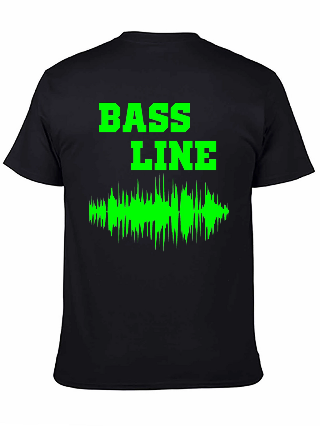 Bass Line Graphic T-Shirt - Music Lover Tee