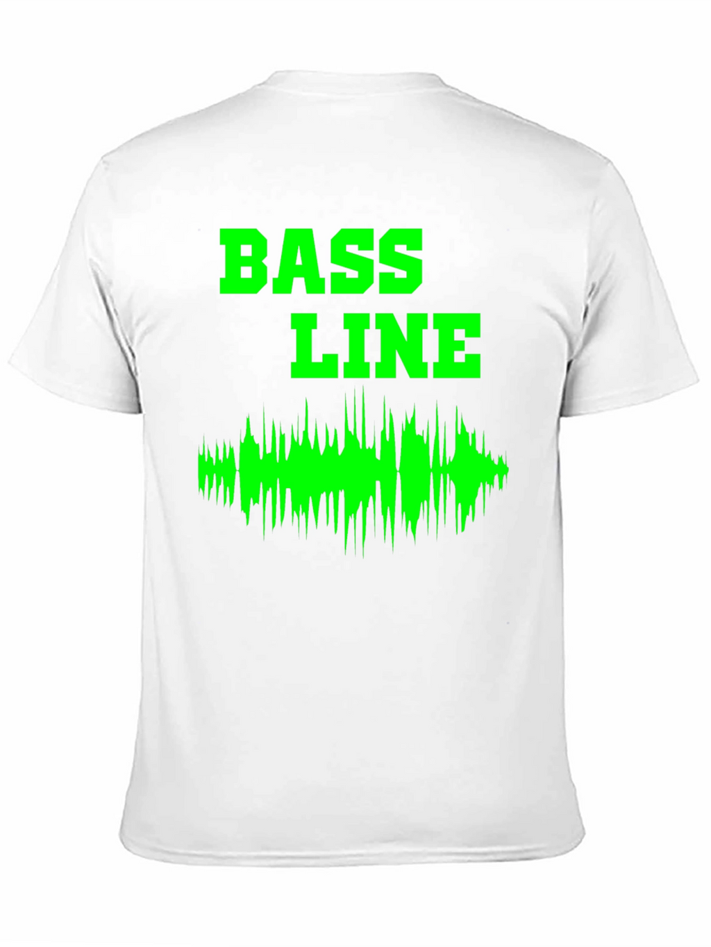 Bass Line Graphic T-Shirt - Music Lover Tee