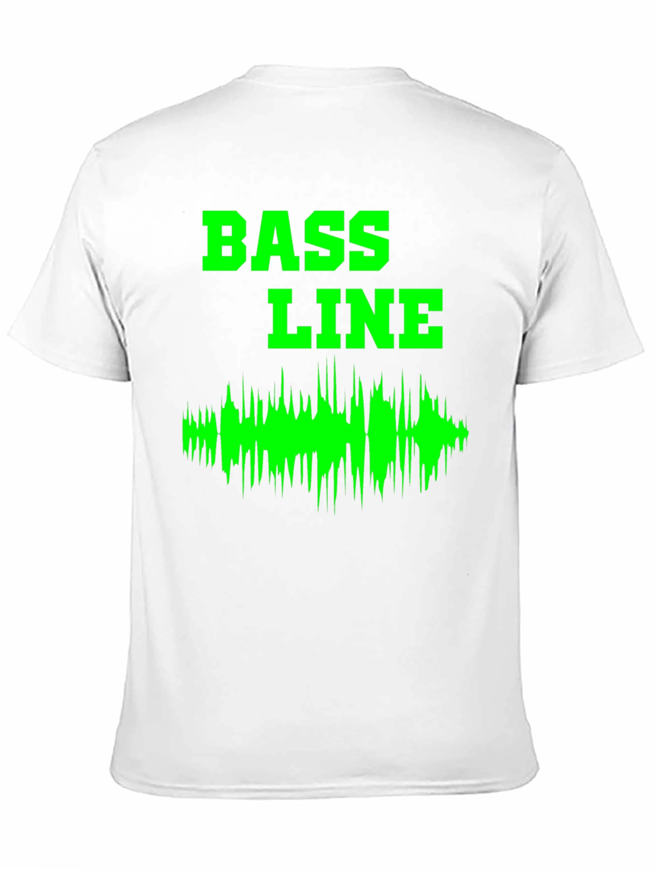 Bass Line Graphic T-Shirt - Music Lover Tee