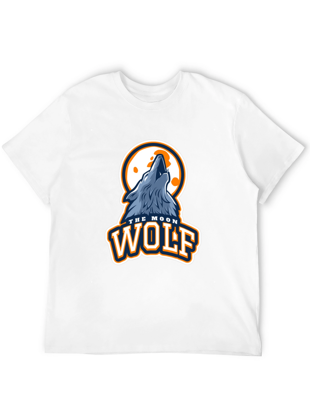 Moon Wolf Graphic T-Shirt
