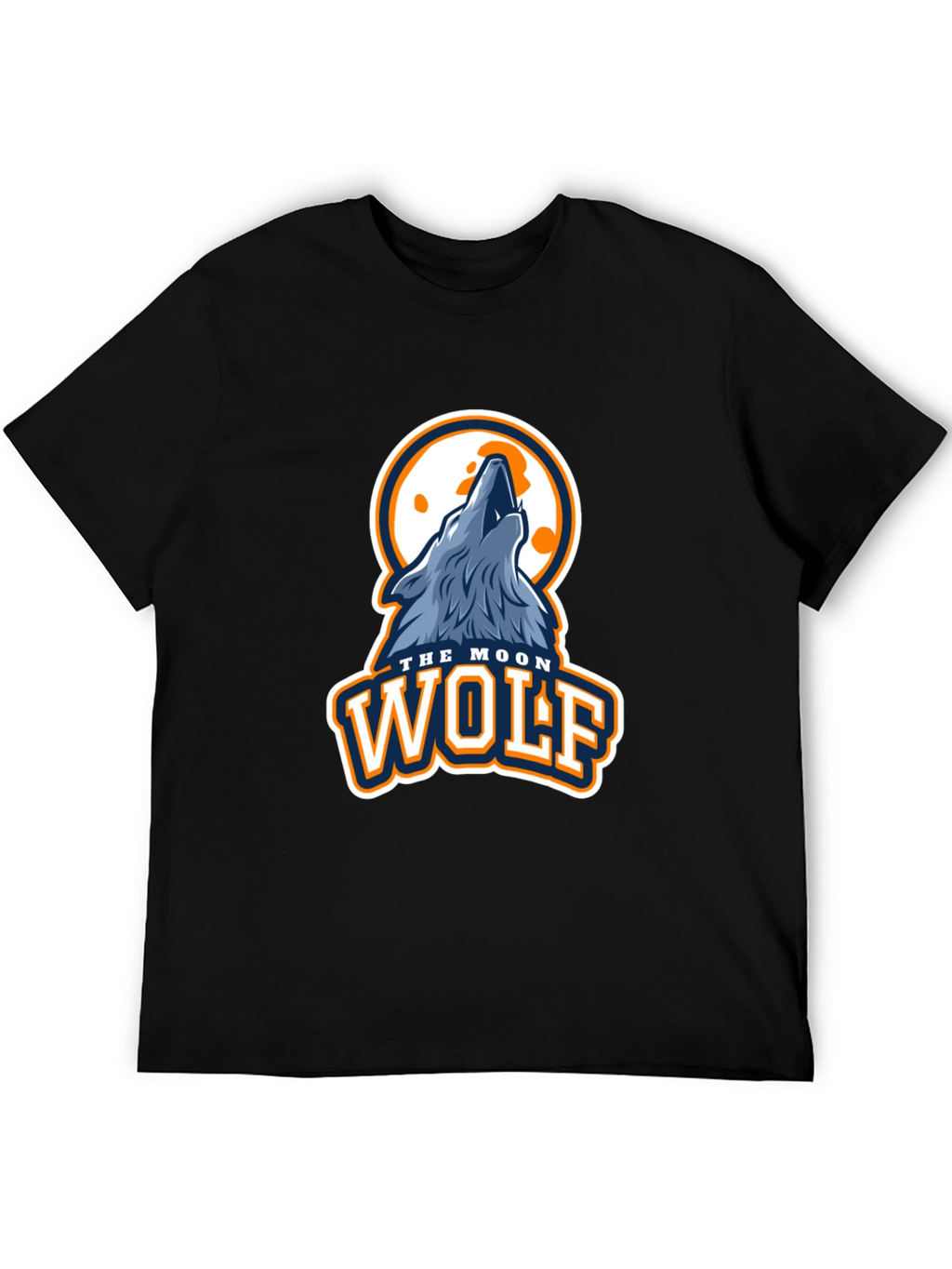 Moon Wolf Graphic T-Shirt