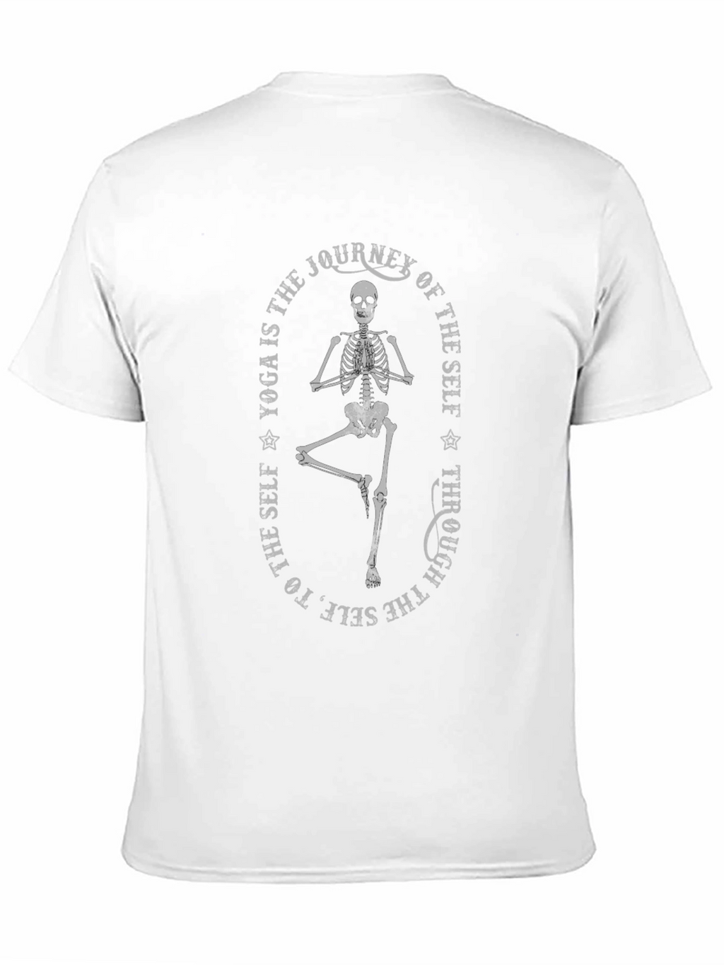 Yoga Skeleton T-Shirt: Journey of Self