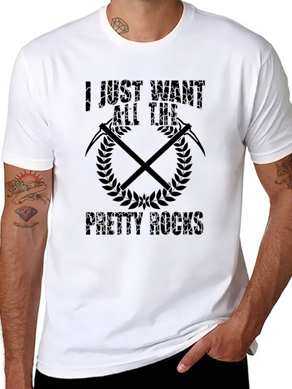 I Just Want All The Pretty Rocks T-Shirt