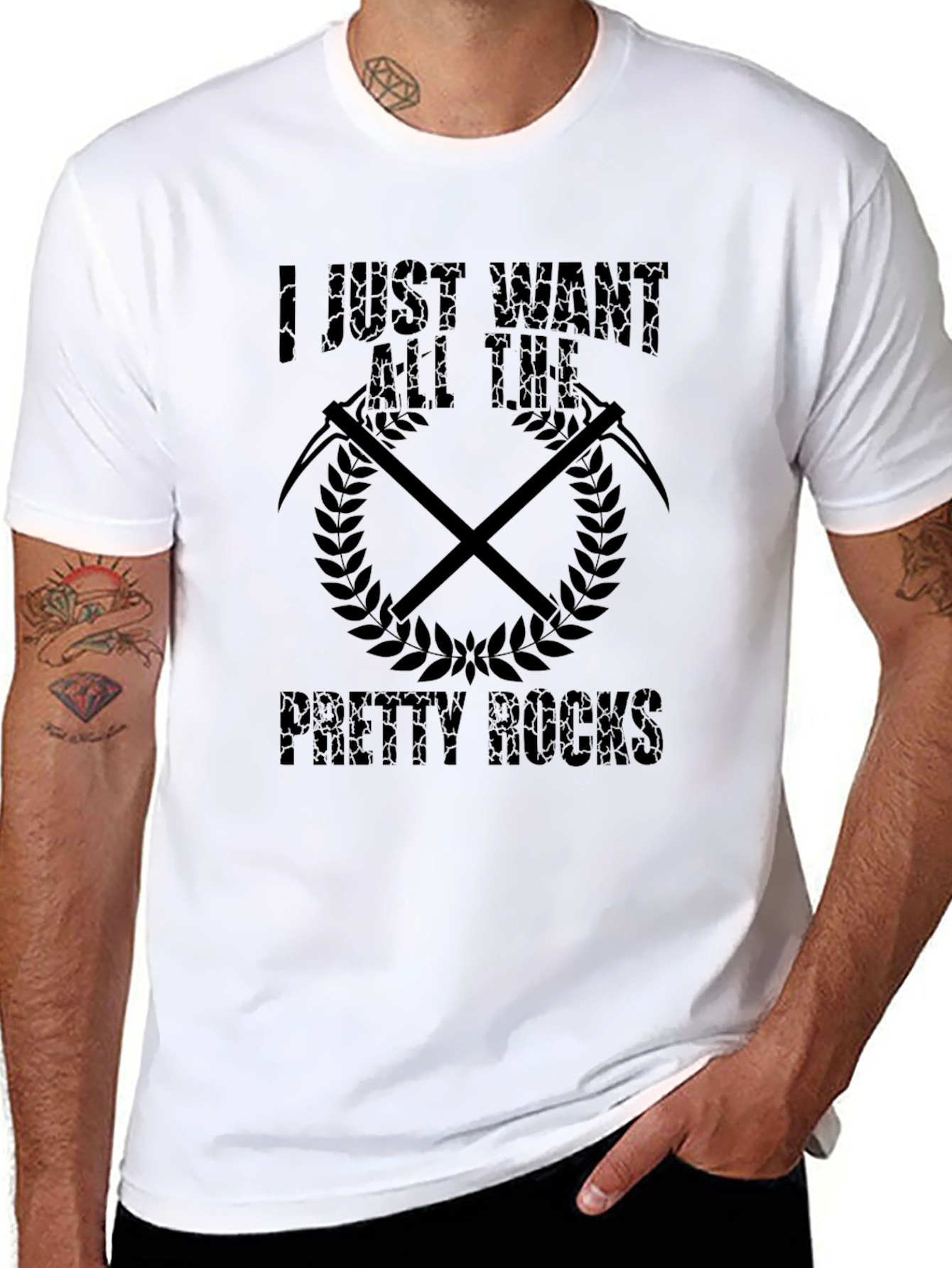 I Just Want All The Pretty Rocks T-Shirt