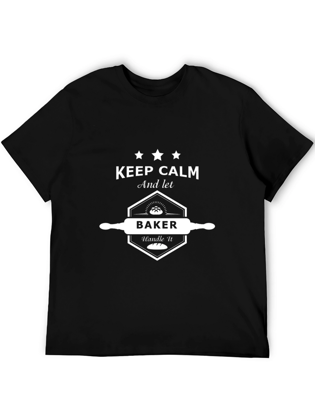 Keep Calm Baker Graphic T-Shirt