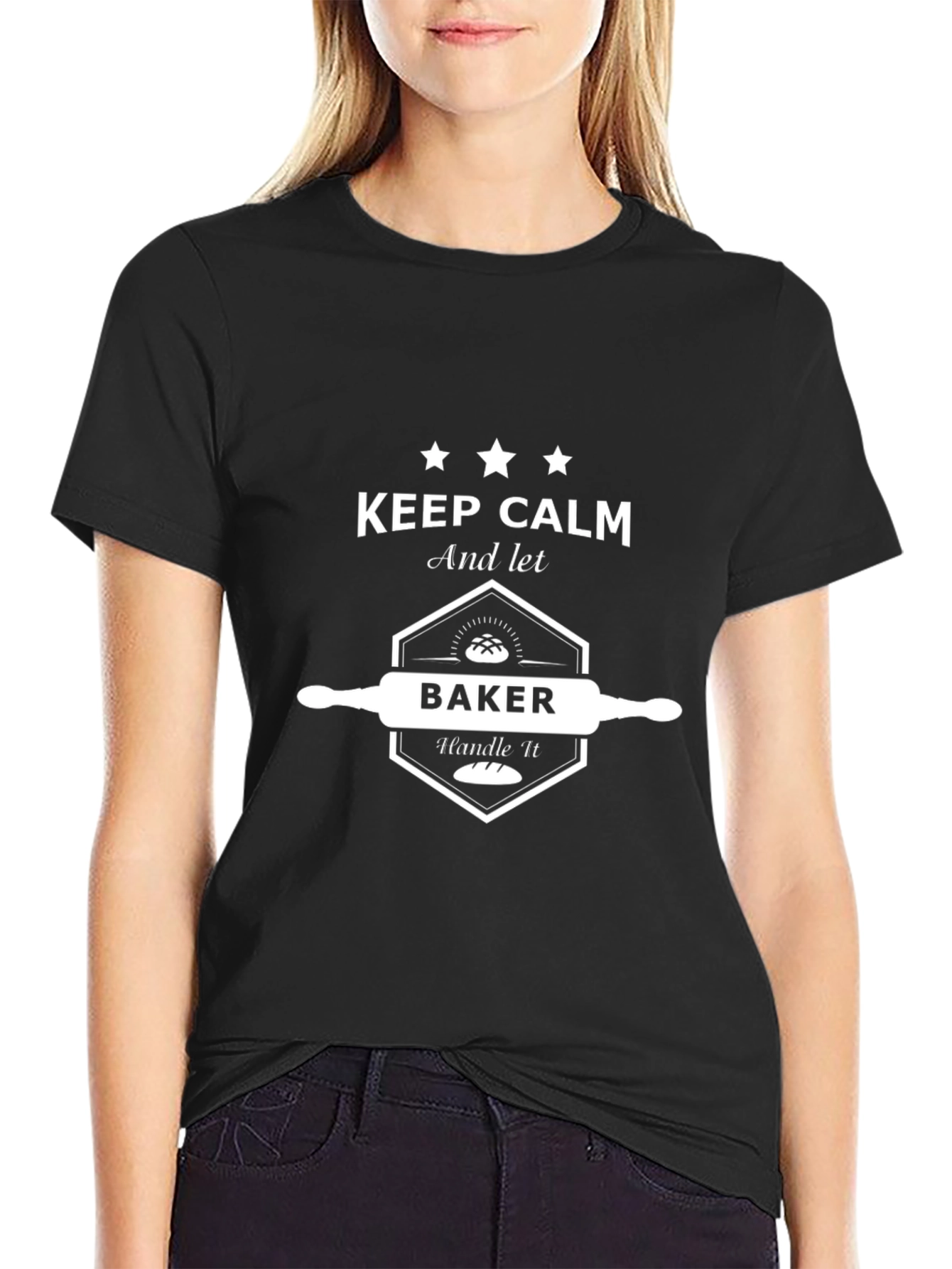 Keep Calm Baker Graphic T-Shirt