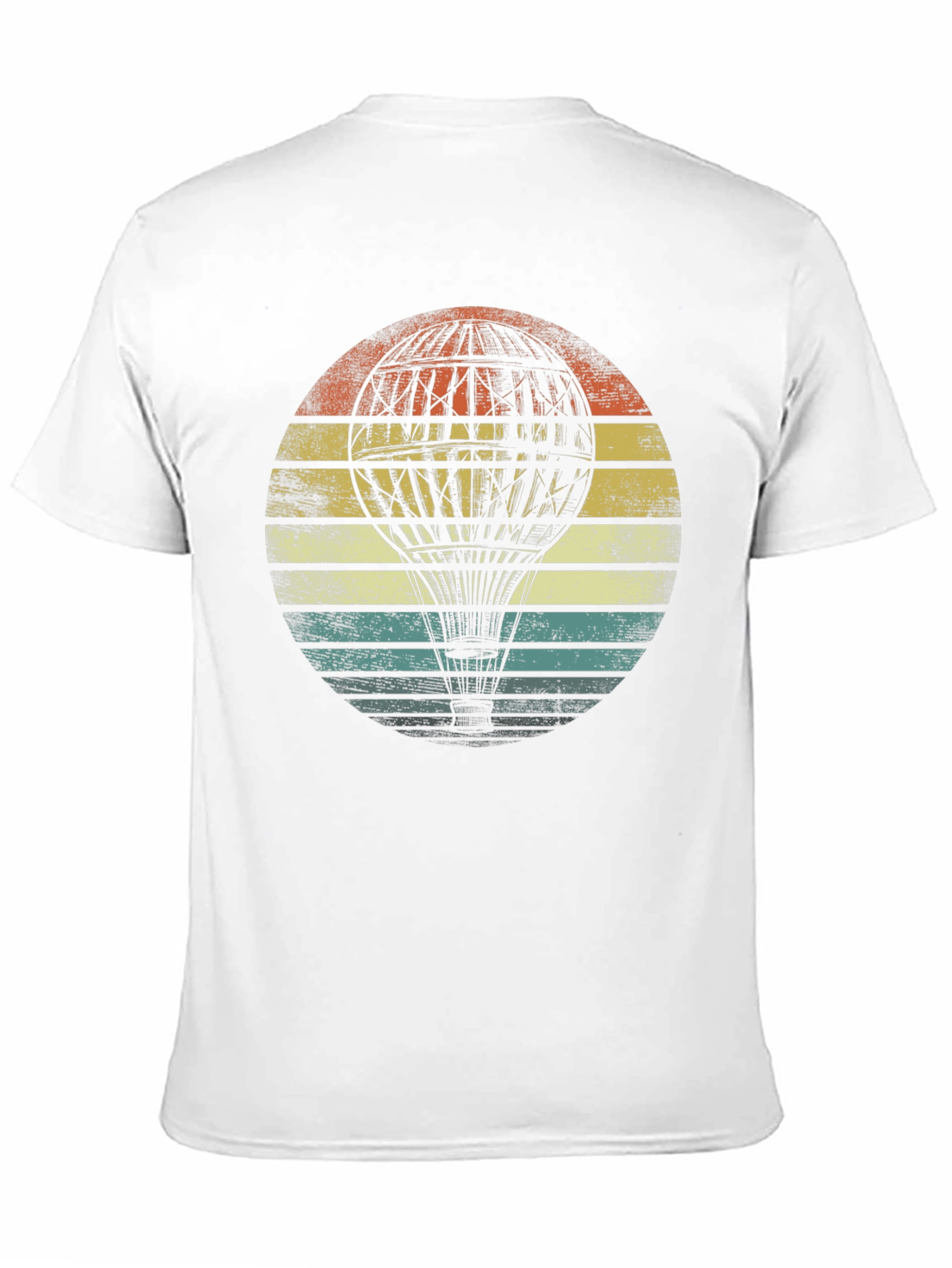 Vintage Hot Air Balloon Graphic Tee