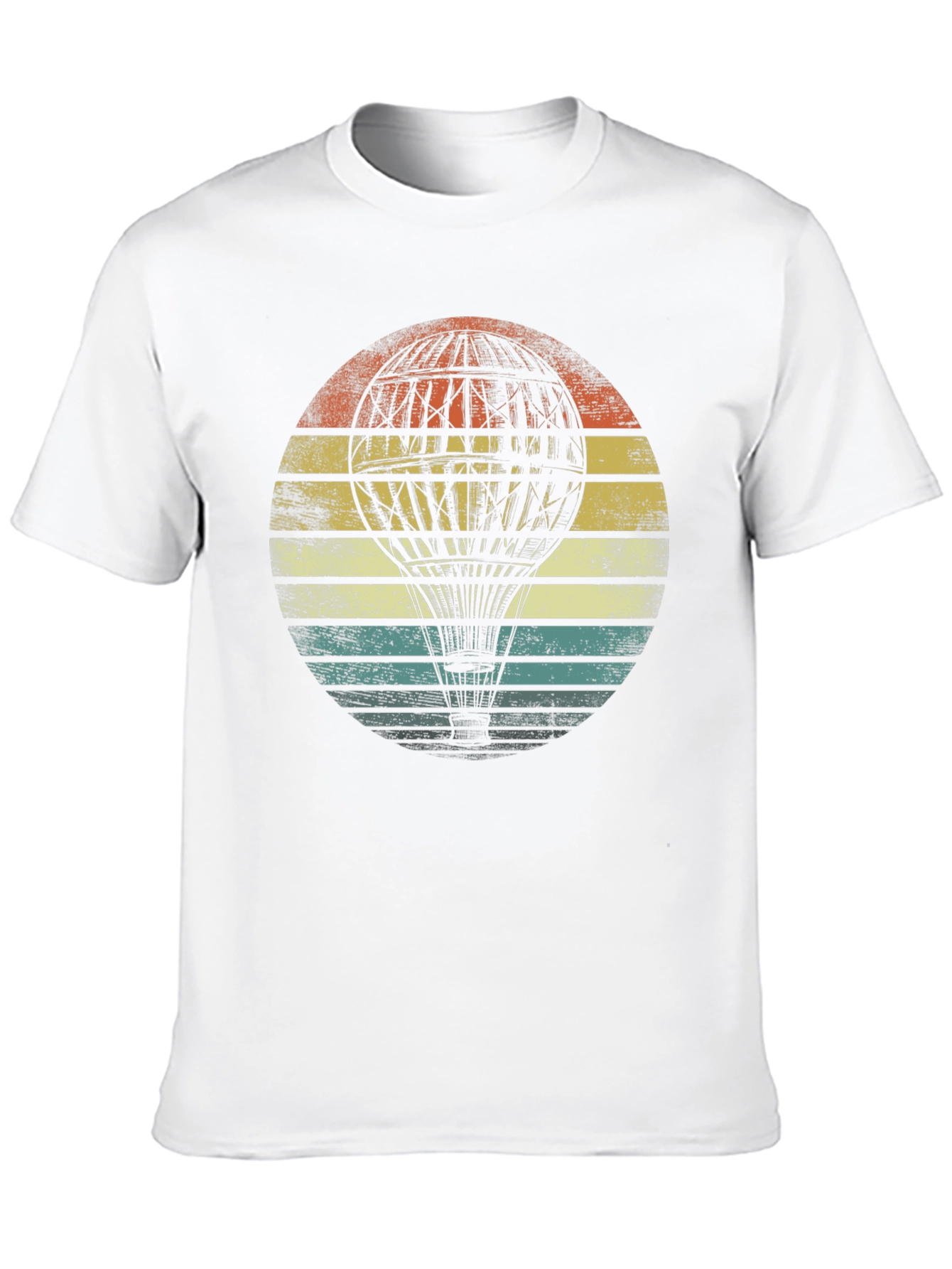 Vintage Hot Air Balloon Graphic Tee