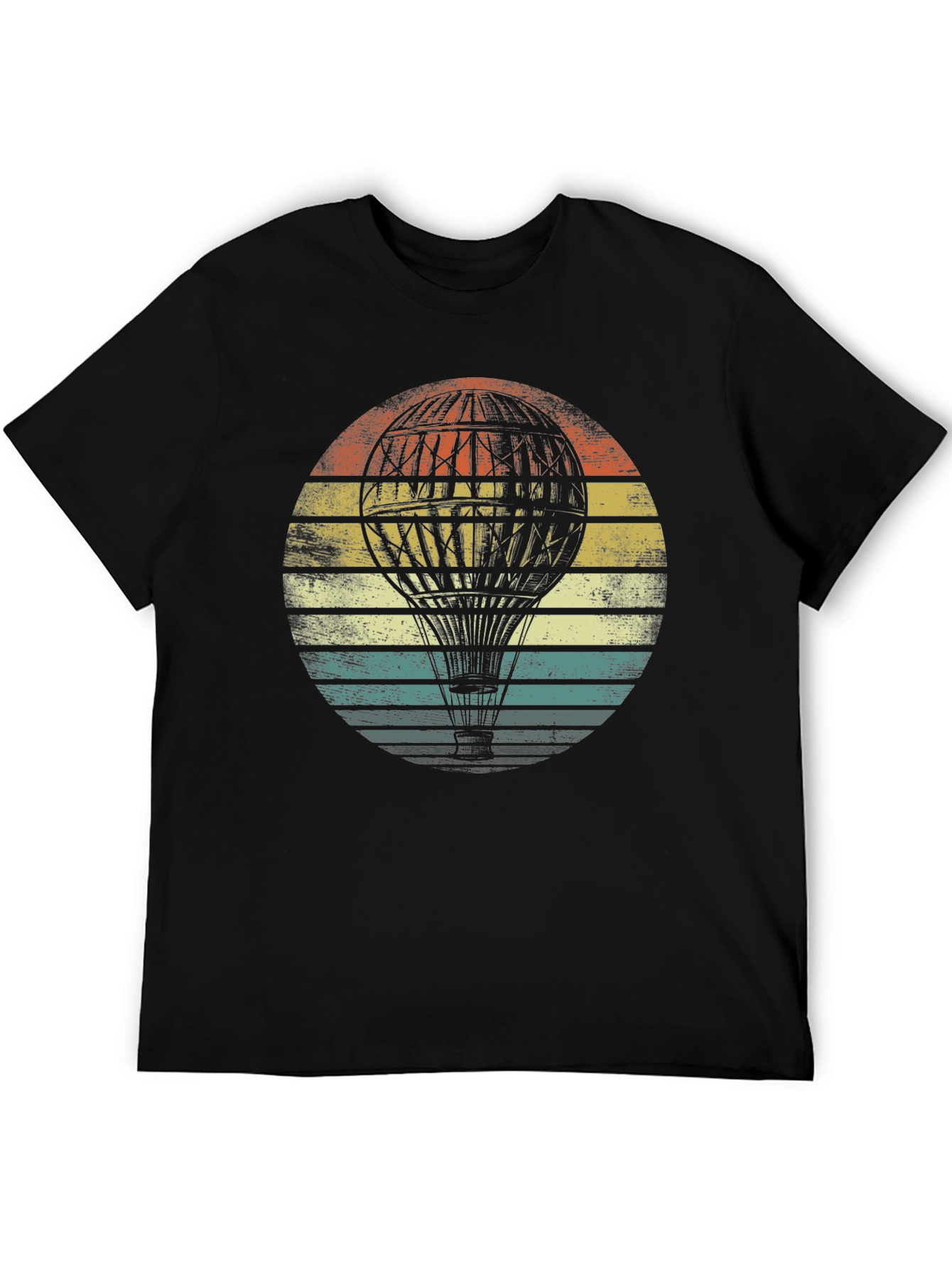 Vintage Hot Air Balloon Graphic Tee