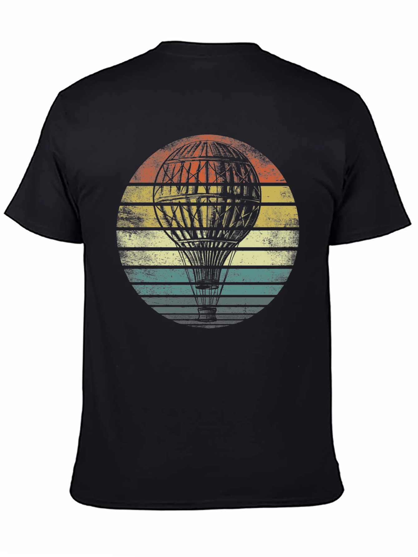 Vintage Hot Air Balloon Graphic Tee