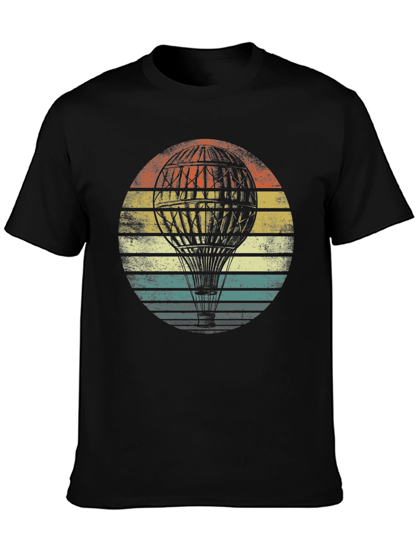 Vintage Hot Air Balloon Graphic Tee