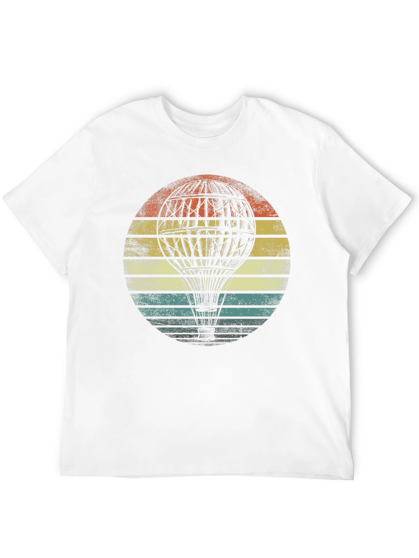 Vintage Hot Air Balloon Graphic Tee