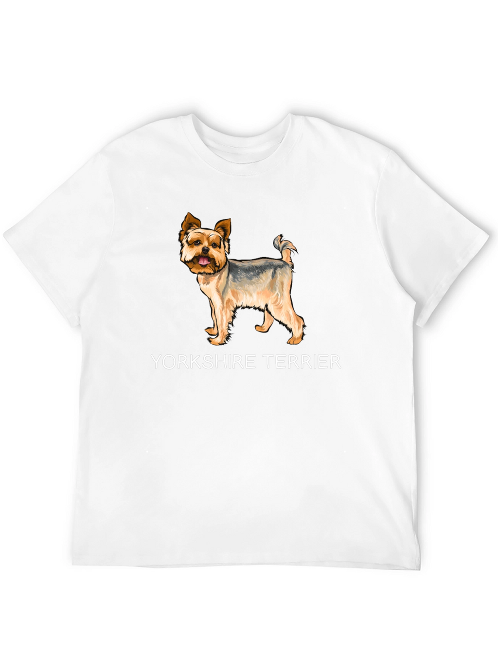 Yorkshire Terrier Graphic Black T-Shirt
