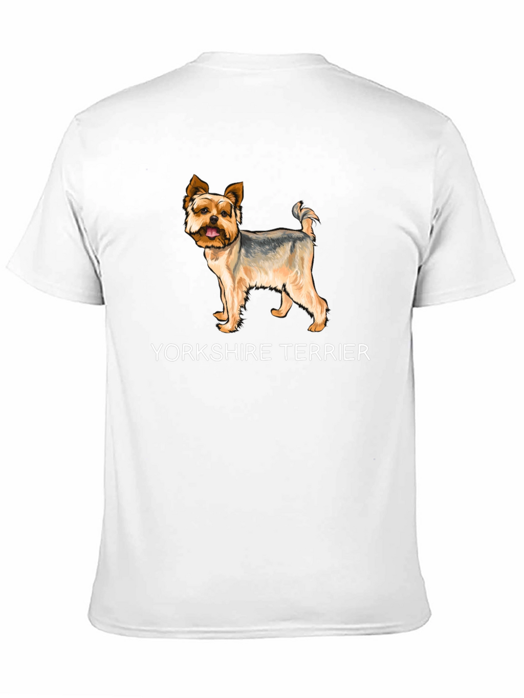 Yorkshire Terrier Graphic Black T-Shirt