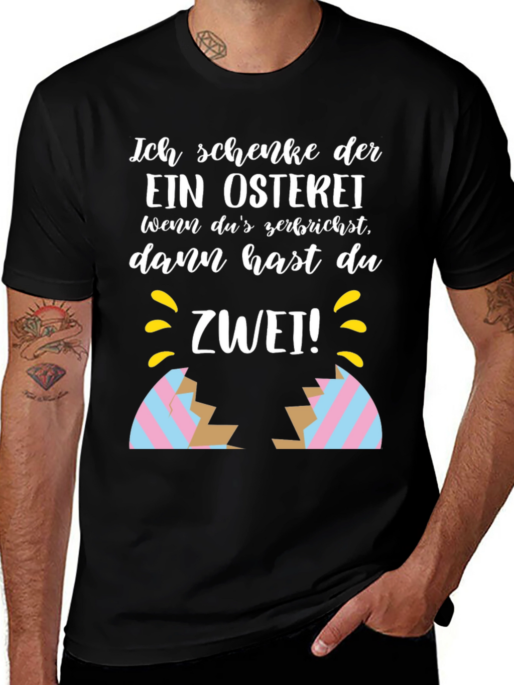Easter Egg Cracking Humor T-Shirt